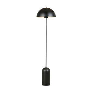 Piantana Minimal Danu Acciaio Nero 1 Luce E27 Ip20