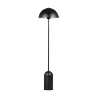 Piantana Minimal Danu Acciaio Nero 1 Luce E27 Ip20