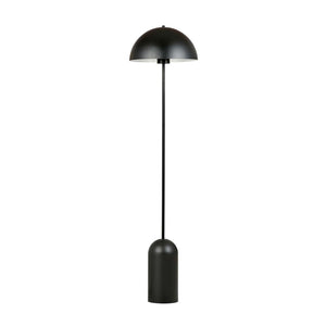 Piantana Minimal Danu Acciaio Nero 1 Luce E27 Ip20