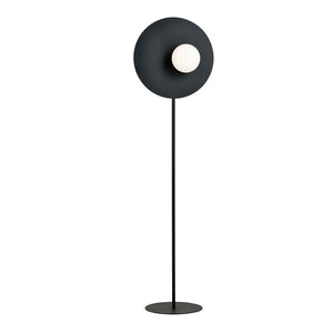 Piantana Minimal Ippolita Acciaio Nero 1 Luce E14 Ip20