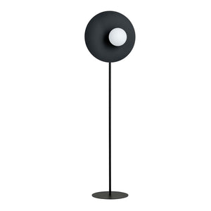 Piantana Minimal Ippolita Acciaio Nero 1 Luce E14 Ip20