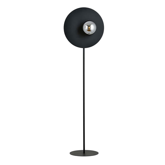 Piantana Minimal Ippolita Acciaio Nero Grigio 1 Luce E14 Ip20
