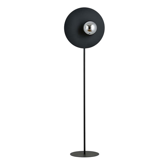 Piantana Minimal Ippolita Acciaio Nero Grigio 1 Luce E14 Ip20