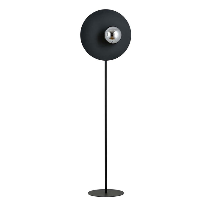 Piantana Minimal Ippolita Acciaio Nero Grigio 1 Luce E14 Ip20