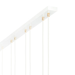 Sospensione Contemporanea 3 Luci Crio Acciaio Bianco Oro E Sfera Vetro Ambra