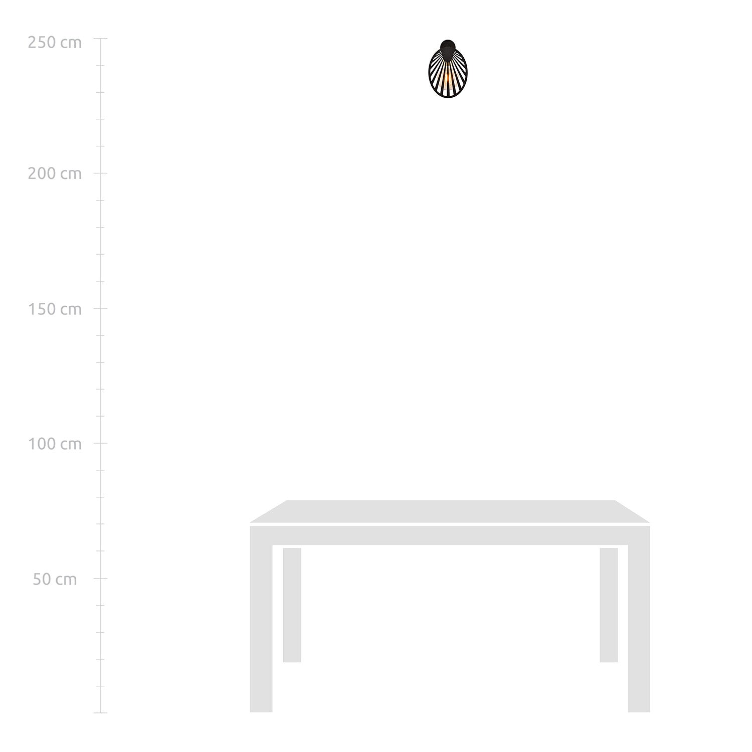 Applique Contemporanea 1 Luce Lira In Acciaio Nero E Oro