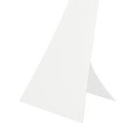 Piantana Contemporaneo Indra Acciaio Nero Bianco 1 Luce E27 Ip20