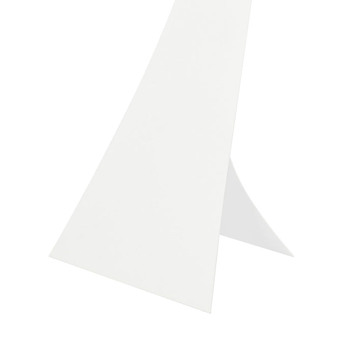 Piantana Contemporaneo Indra Acciaio Nero Bianco 1 Luce E27 Ip20