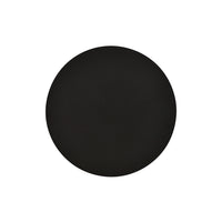 Applique Minimal Tonda 1 Luce Indiretta Agni In Acciaio Nero