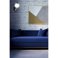 Applique Moderna 1 Luce Parvati In Acciaio Nero E Sfera Vetro Opalino