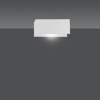 Applique Minimal Yuhuang Acciaio Bianco 1 Luce E27 Ip20