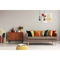 Lampadario 2 Luci Change In Acciaio Nero A Cilindro Con Legno Naturale