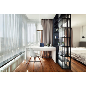 Sospensione 1 Luce Reartù In Acciaio Bianco A Cupola Nero E Oro