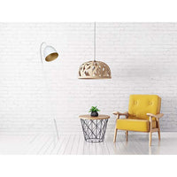 Piantana Moderno Beowulf Acciaio Bianco 1 Luce E27 Ip20