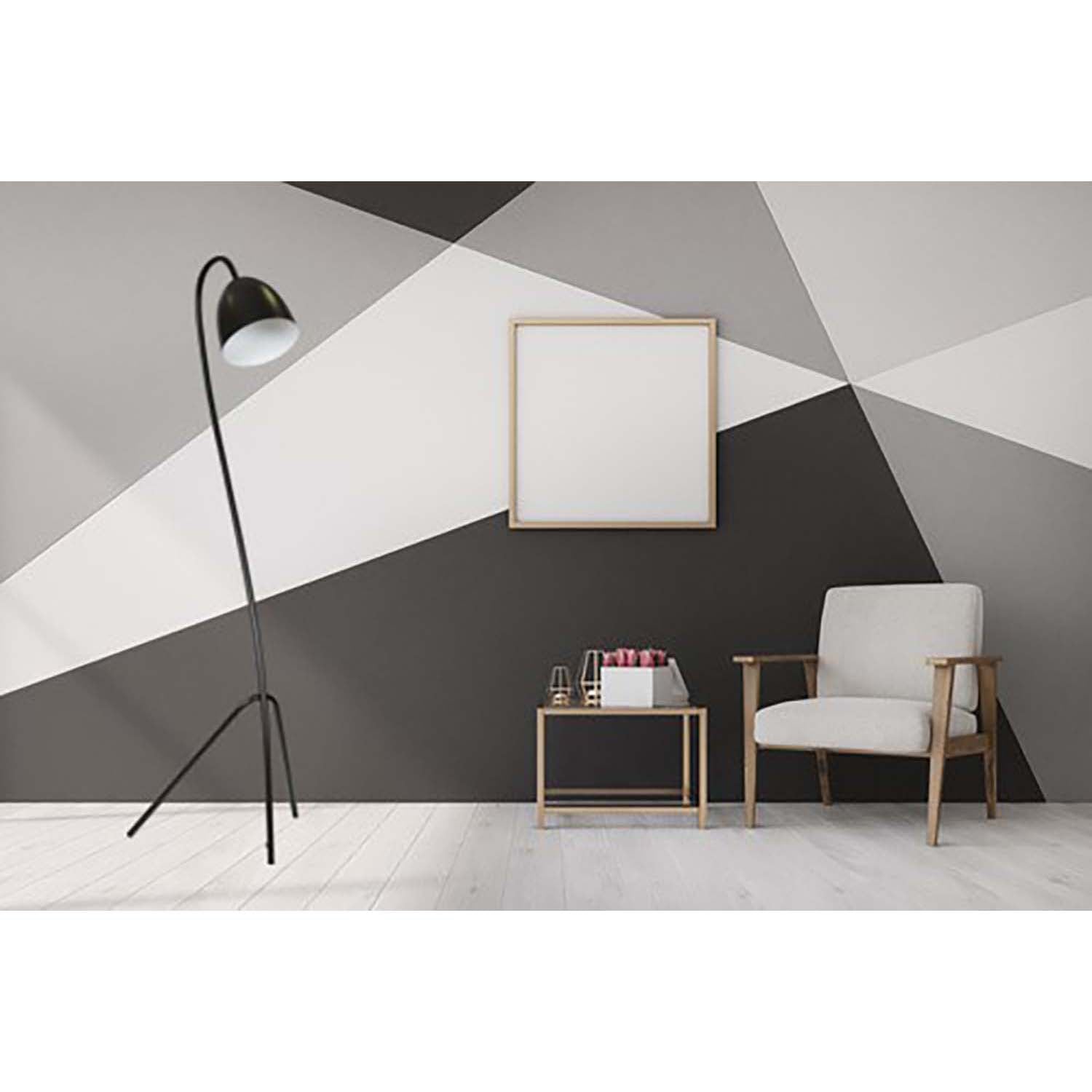 Piantana Moderno Beowulf Acciaio Nero 1 Luce E27 Ip20