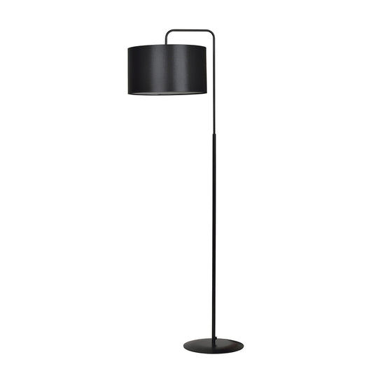 Piantana Contemporaneo Sigfrido Acciaio Nero 1 Luce E27 Ip20