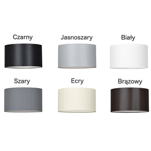 Piantana Contemporaneo Sigfrido Acciaio Nero Ecru 1 Luce E27 Ip20