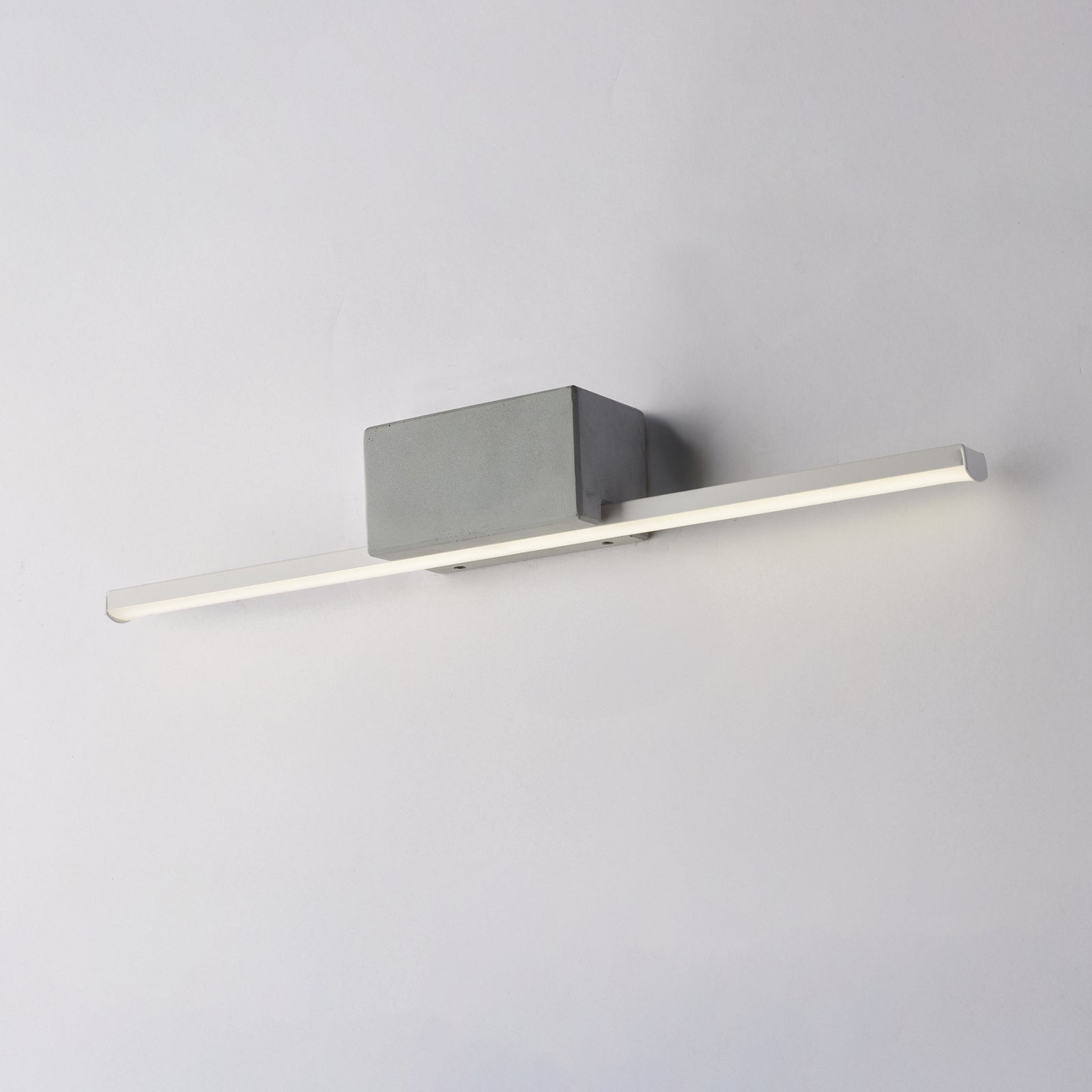 Applique Moderna Melbourne In Cemento E Alluminio Con Led Integrato 12W 4000K