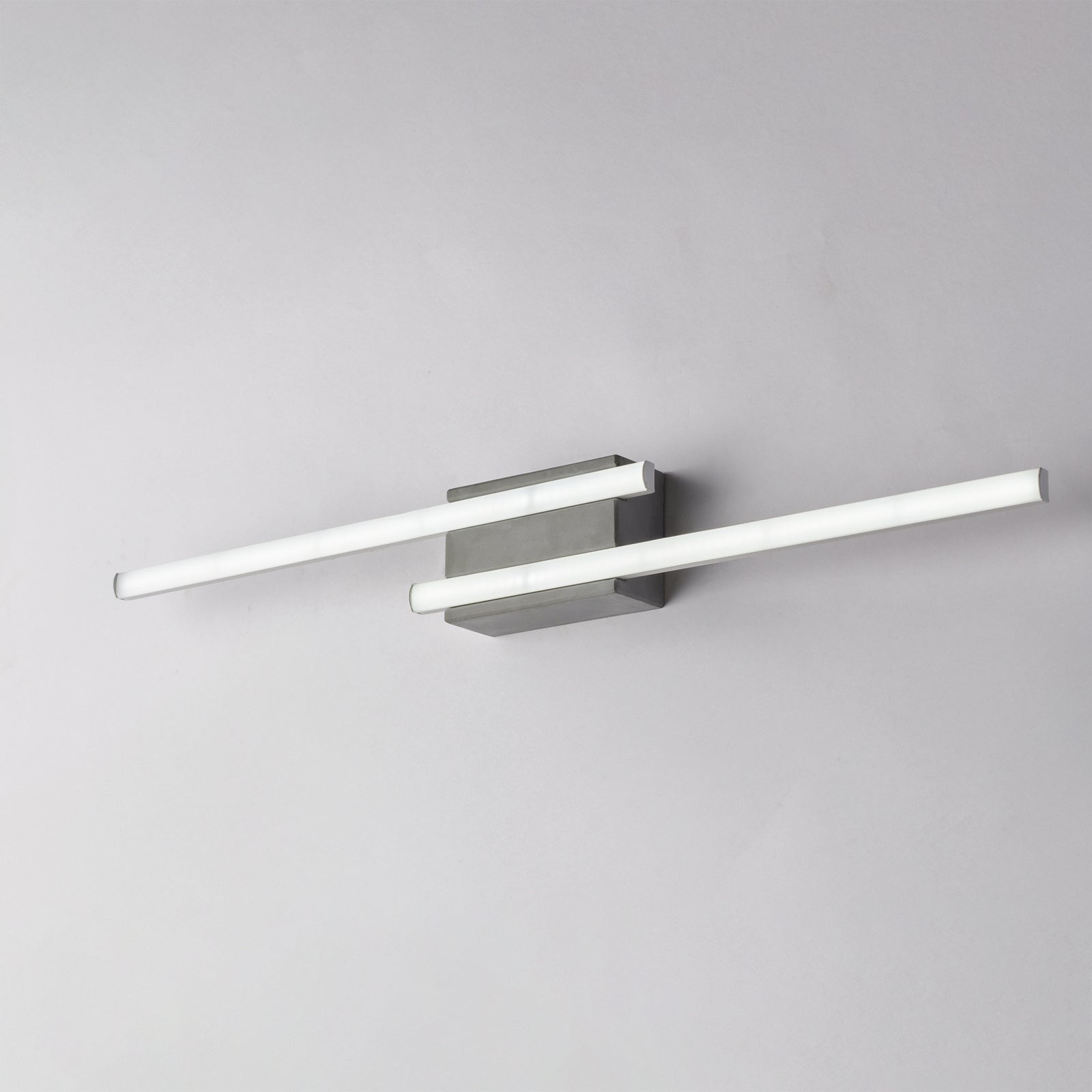 Applique Moderna Melbourne Cemento E Alluminio Led Dimmerabile 20W 3000K/6000K