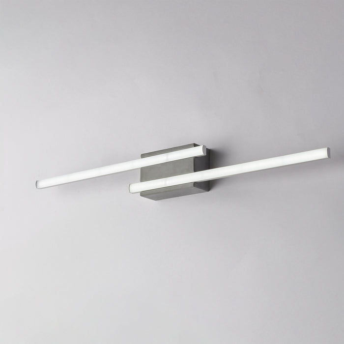 Applique Moderna Melbourne Cemento E Alluminio Led Dimmerabile 20W 3000K/6000K