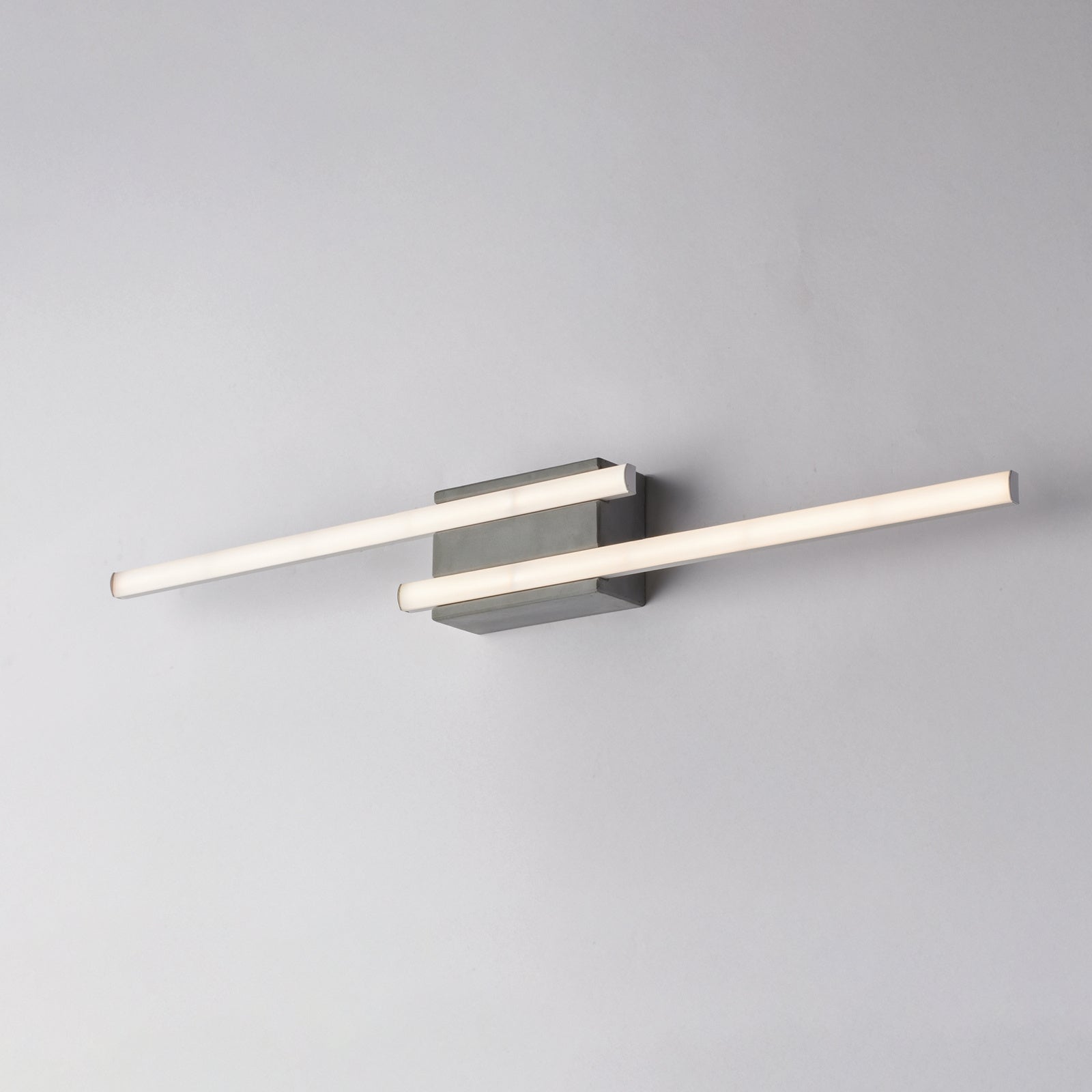 Applique Moderna Melbourne Cemento E Alluminio Led Dimmerabile 20W 3000K/6000K