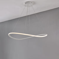 Sospensione Moderna Darwin Plastica Bianca Led 40W Dimmerabile 3000-4000-6000K