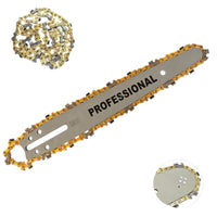 LAMA CARVING PER MOTOSEGA 25 CM BARRA CATENA + CATENA DI RICAMBIO CHSB25250-S