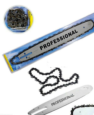 LAMA E BARRA PER MOTOSEGA 45 CM + SECONDA CATENA IN OMAGGIO CATENA MOTO SEGA