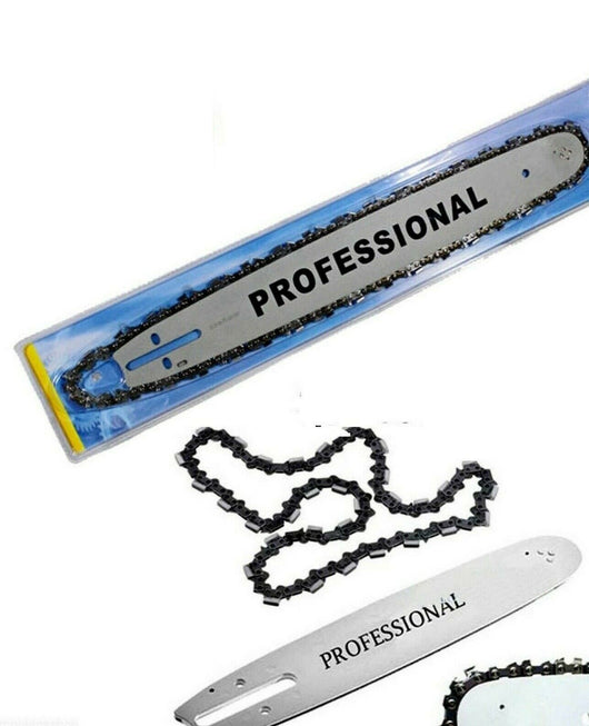 LAMA E BARRA RICAMBIO PER MOTOSEGA 45CM BARRA RICAMBIO MOTOSEGA PROFESSIONALE