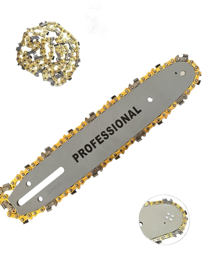 LAMA E BARRA RICAMBIO PER MOTOSEGA 45CM BARRA RICAMBIO MOTOSEGA PROFESSIONALE