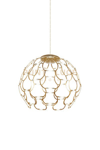 LAMOI LAMPADARIO A SOSPENSIONE PICCOLA RAME D.40CM 2700K 5468LM 49W DIMMERABILE TRIAC