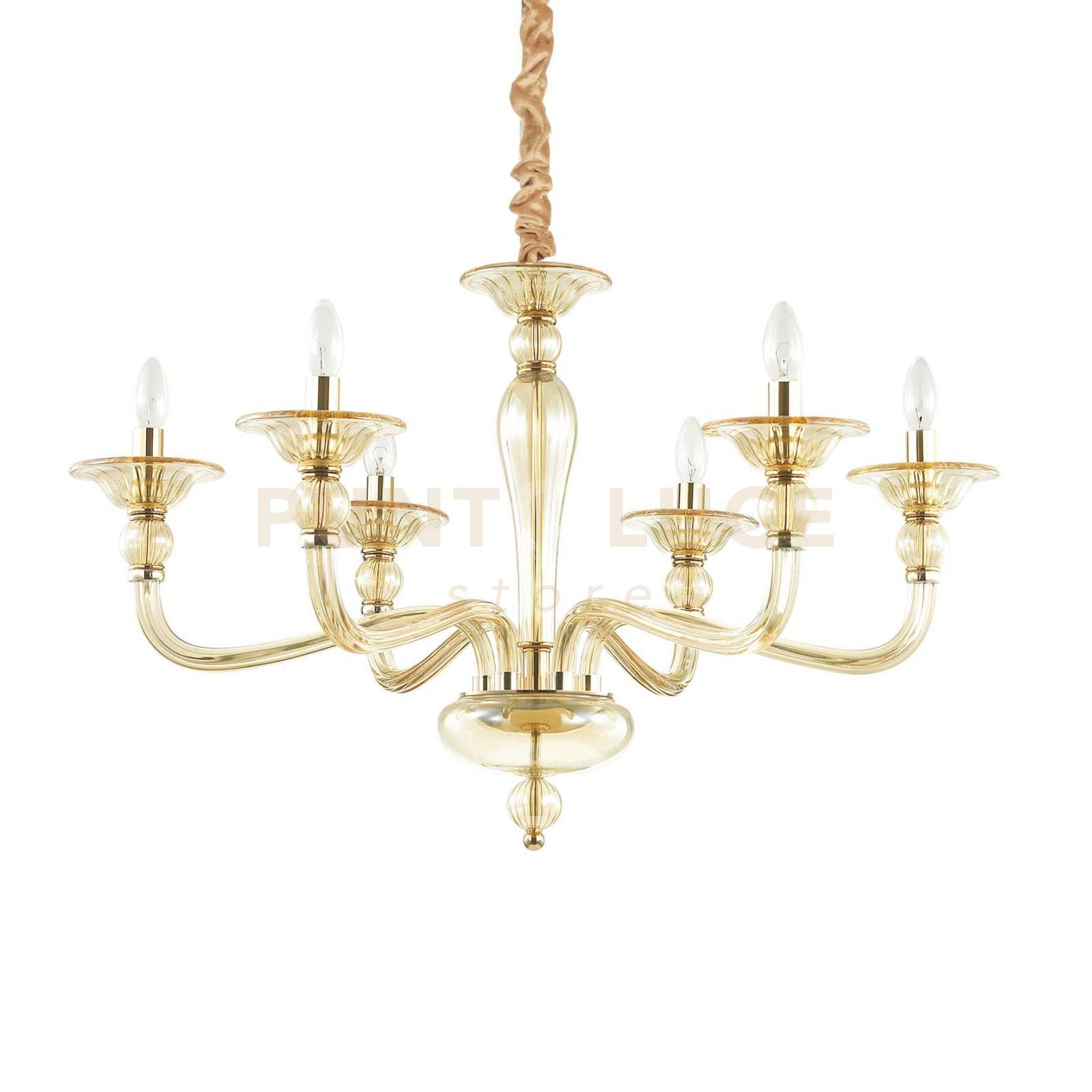 LAMPADA A SOSPENSIONE DANIELI SP6 AMBRA