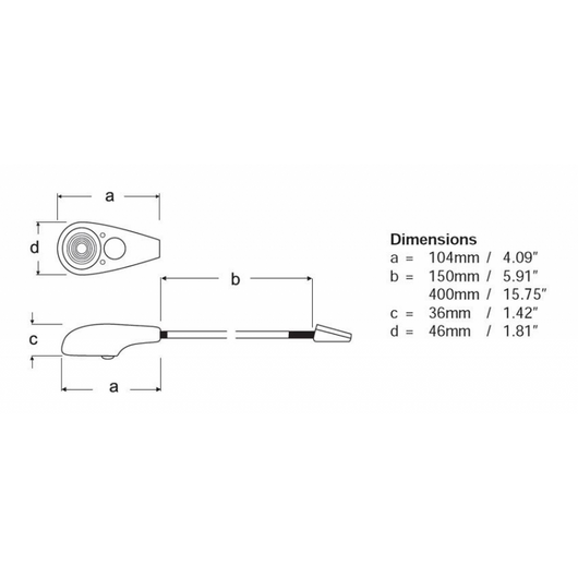 LAMPADA DA CARTEGGIO 400MM B/R