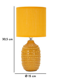 LAMPADA DA COMODINO POINTS OCRA CM Ø 15X 30,5