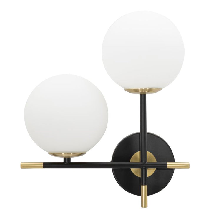 LAMPADA DA MURO DARKY DOUBLE CM 30x17x35