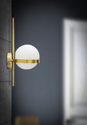 LAMPADA DA MURO GLAMY CIRCLE CM 15x20x40