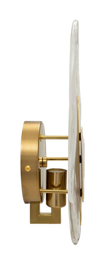 LAMPADA DA MURO OCEAN GOLD CM 21X8X31