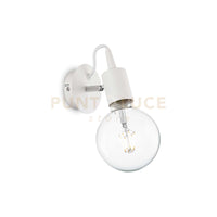 LAMPADA DA PARETE EDISON AP1 BIANCO