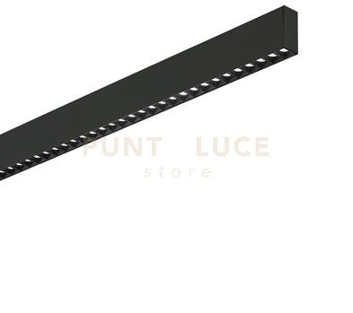 LAMPADA DA SOFFITTO STEEL PL WIDE BK 4000K