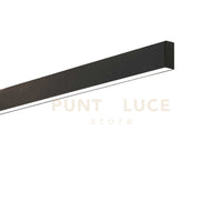 LAMPADA DA SOFFITTO STEEL WIDE BK 3000K