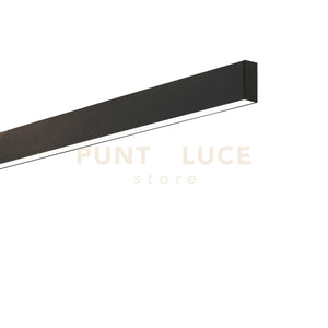 LAMPADA DA SOFFITTO STEEL WIDE BK 3000K