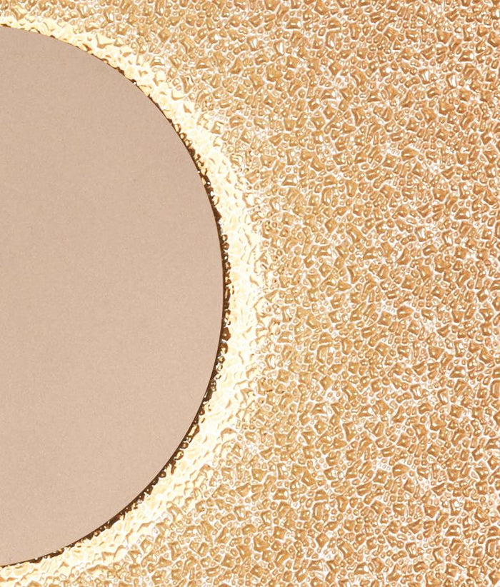 LAMPADA DA TAVOLO A LED IN VETRO AMBRA CANDY LT.CANDY-AMBRA