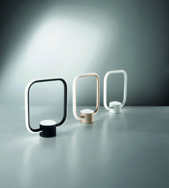 LAMPADA DA TAVOLO ALFA LT.ALFA-NERO NERO