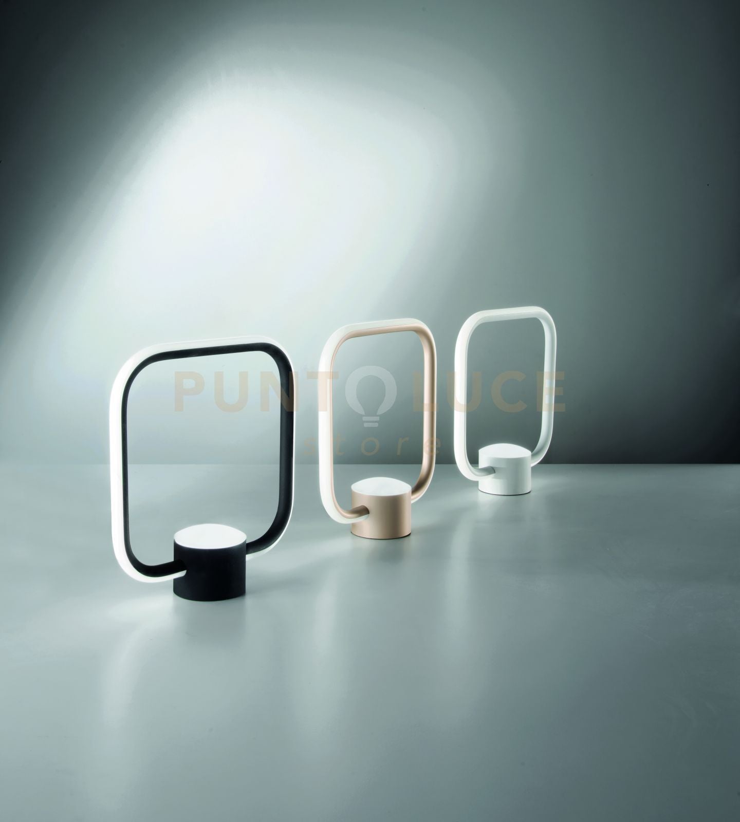 LAMPADA DA TAVOLO ALFA LT.ALFA-ORO DORATO