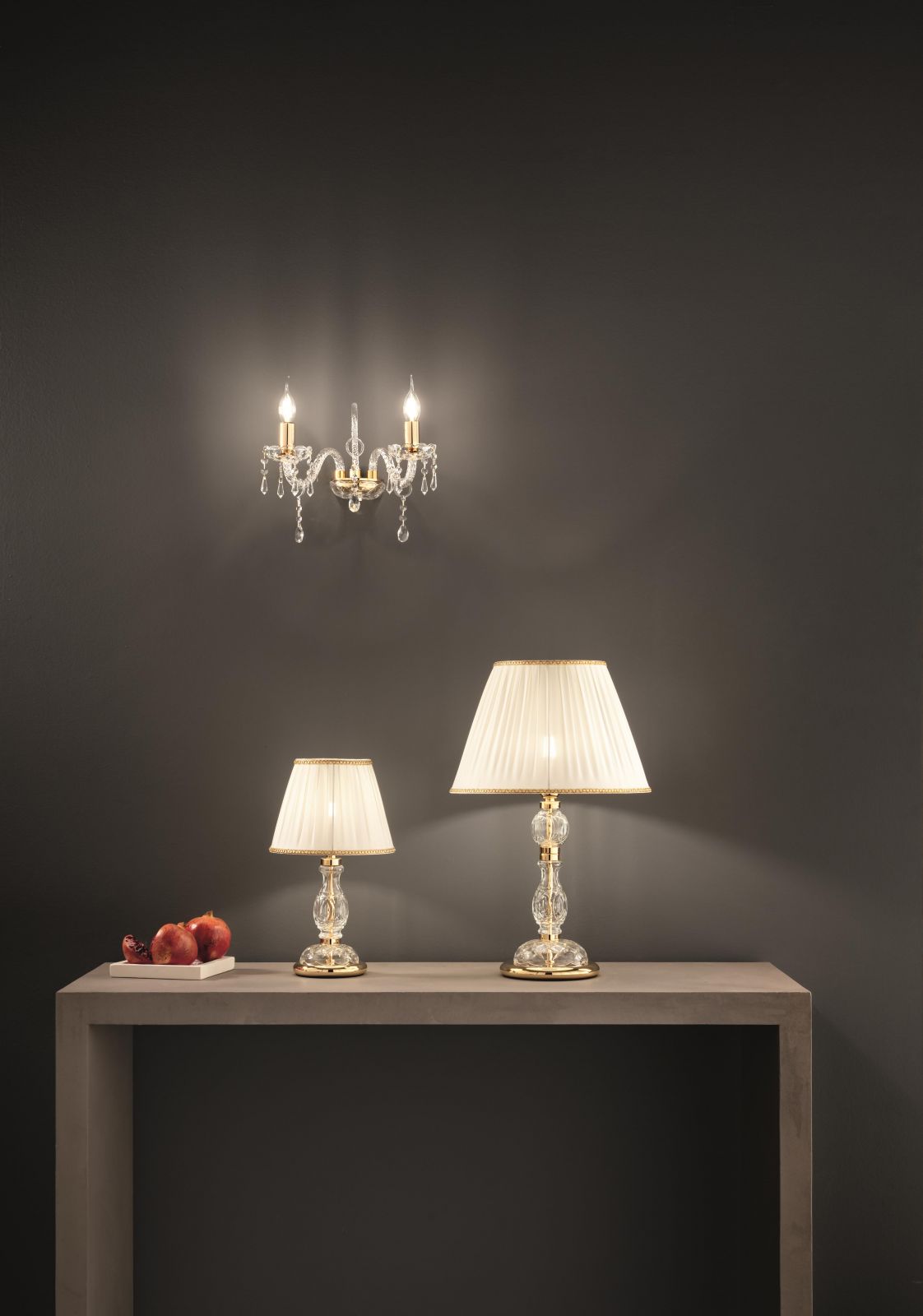 MARIA TERESA LUME GRANDE MARIA TERESA  1 LUCE ATTACCO E27 CON PARALUME D.40CM