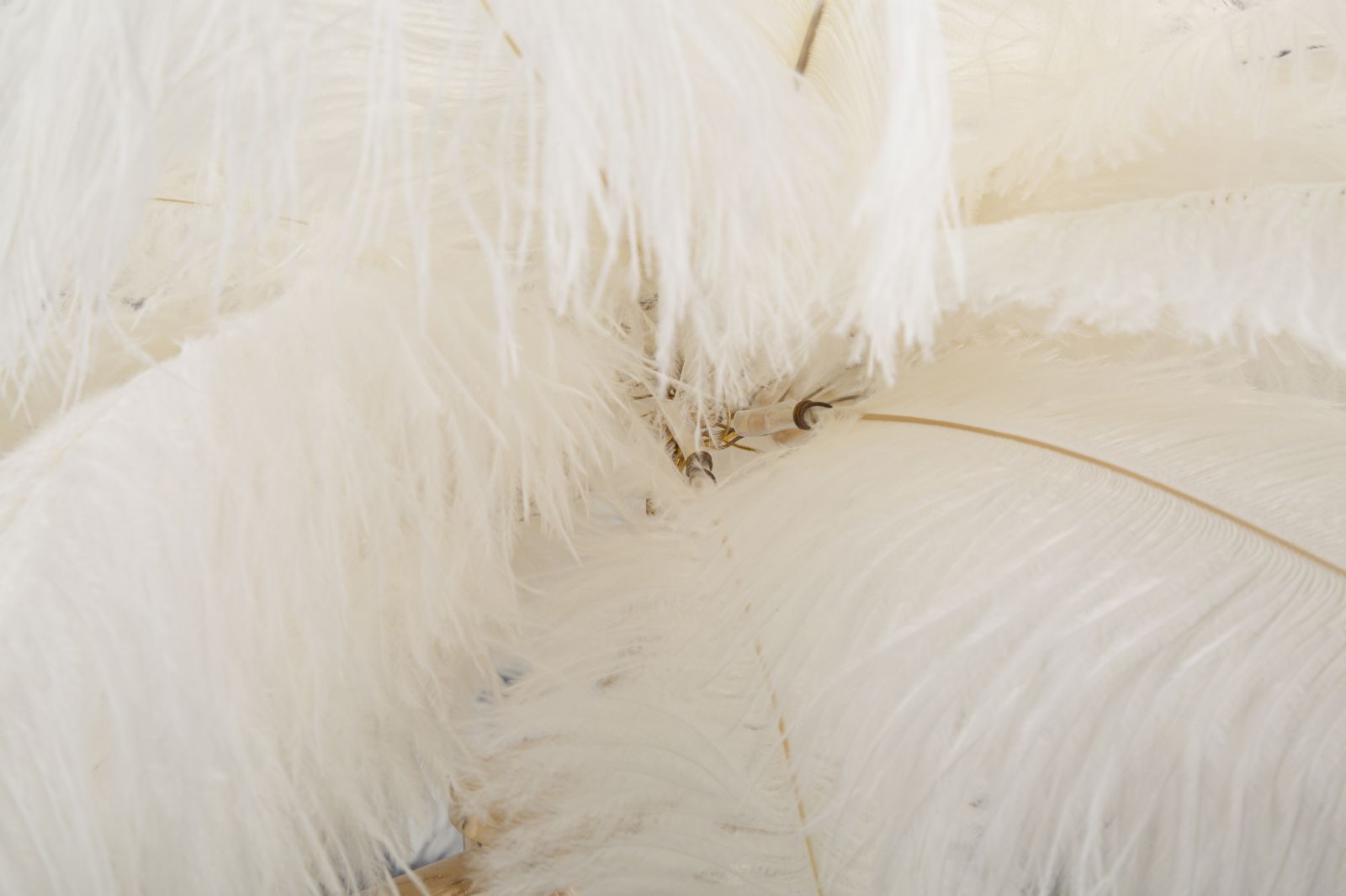 LAMPADA DA TAVOLO PALM BIANCA CM Ø 40X55