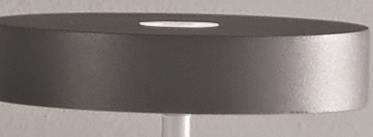 LUMETTO TAP TOUCH ANTRACITE LED 3000K 240LM 3W DIMMERABILE