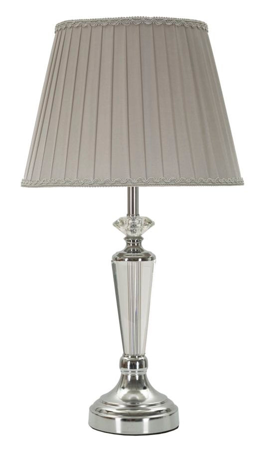 LAMPADA DA TAVOLO SILVERY CM Ø 30X56