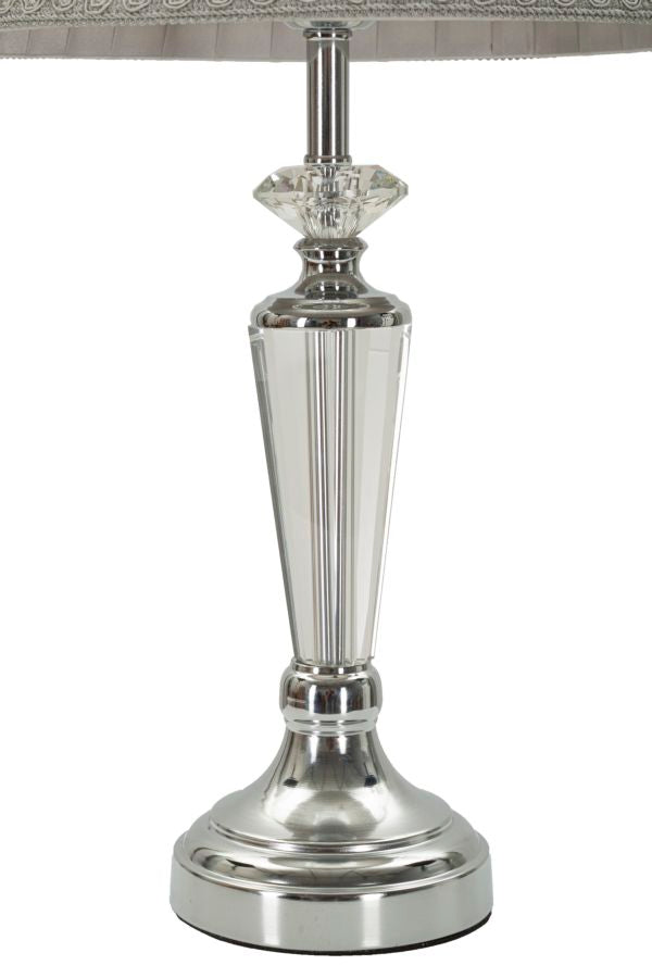 LAMPADA DA TAVOLO SILVERY CM Ø 30X56