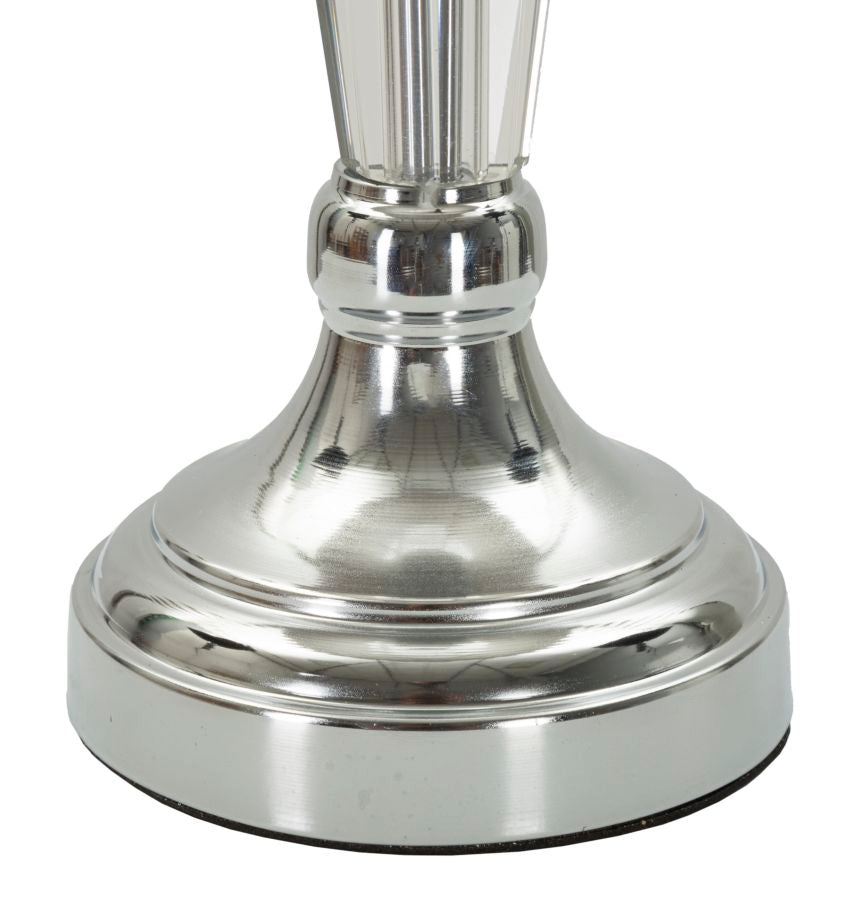 LAMPADA DA TAVOLO SILVERY CM Ø 30X56
